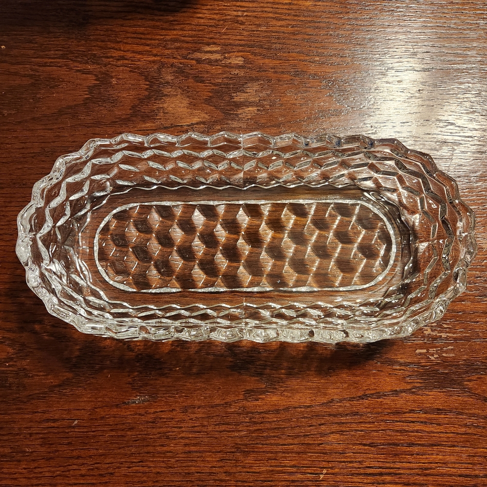 Fostoria American Oblong Pickle Relish Dish